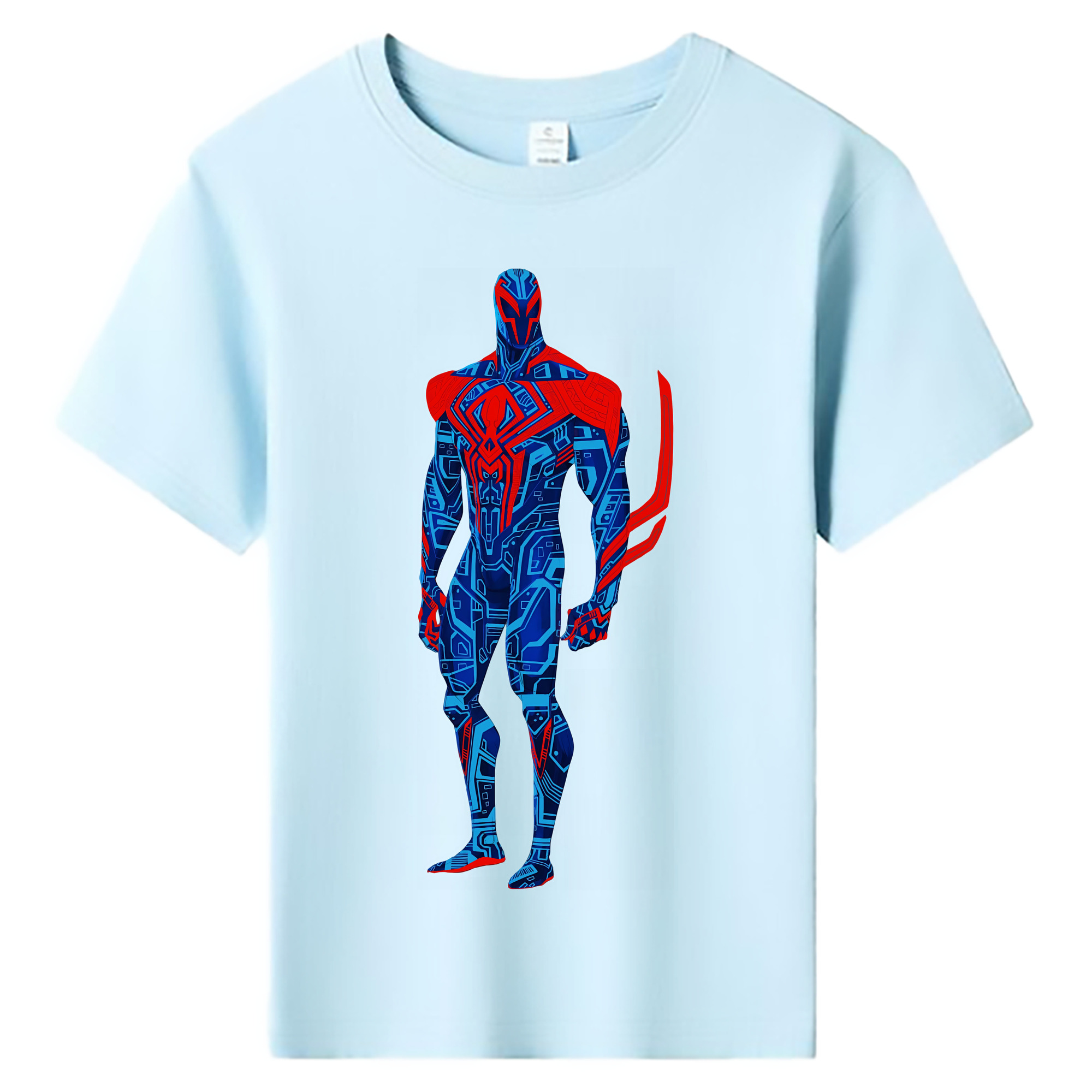 （画像用） Spider Man スパイダーマン 綿100％キッズTシャツ（フロントプリント）